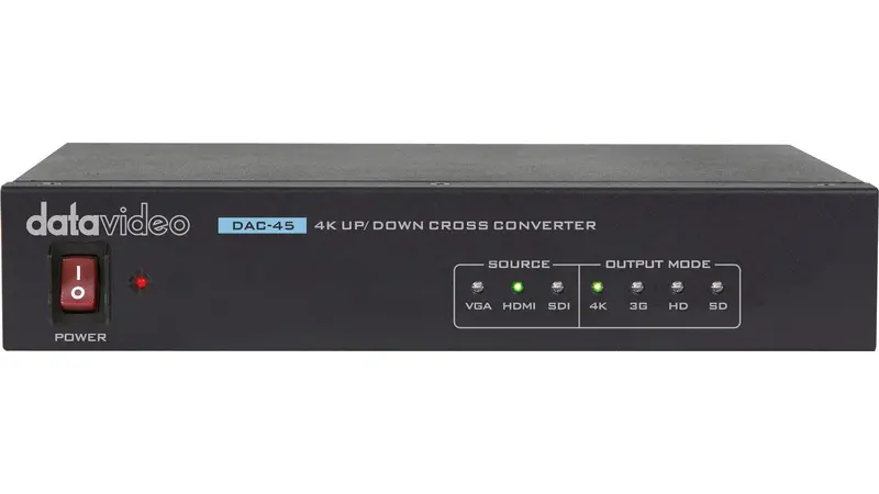 Datavideo Dac-45 4K Up/Down/Cross Converter For Professional Video Integration 1