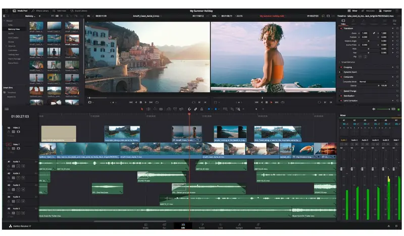 Davinci Resolve Studio – Professional Video Editing, Color, Vfx, And Audio Software 1