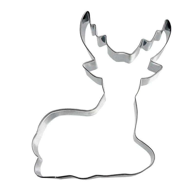 Deer-Shaped Cookie Cutter – 12 X 8 Cm 1
