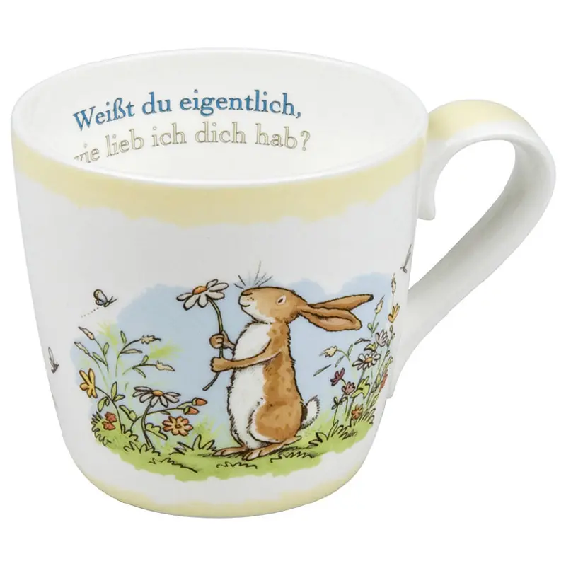 ‘Do You Know…’ Summer-Themed Mug – Playful German Phrase Design, 420 Ml 1