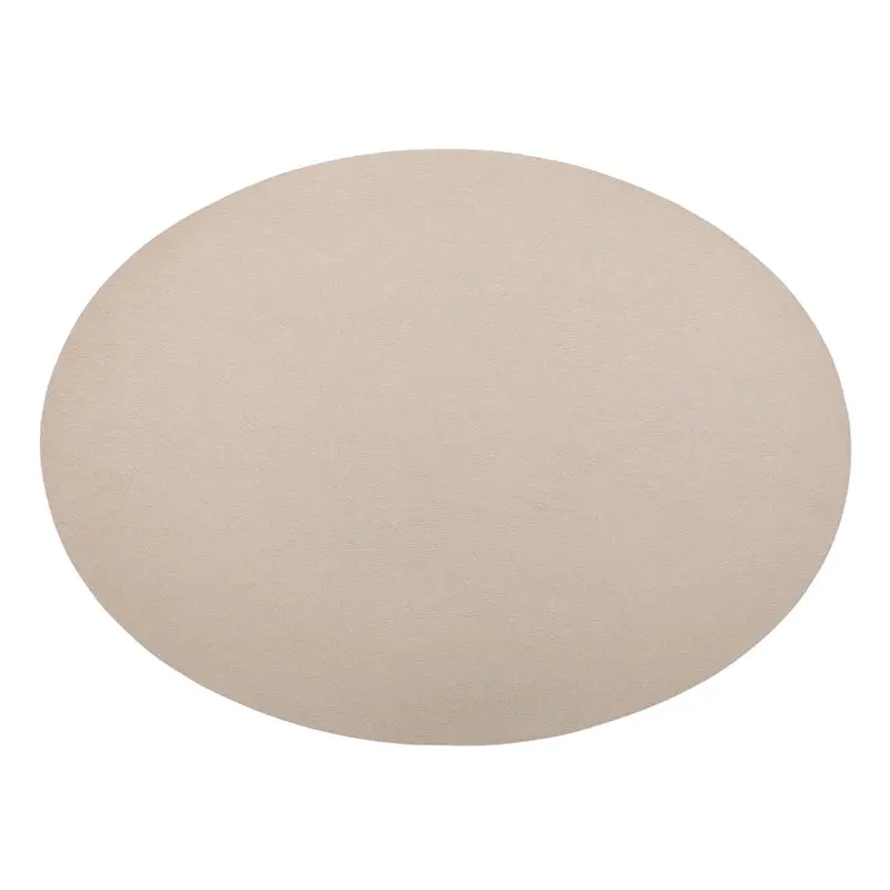 Double-Sided Oval Placemat – Togo Series, 45X33 Cm 1