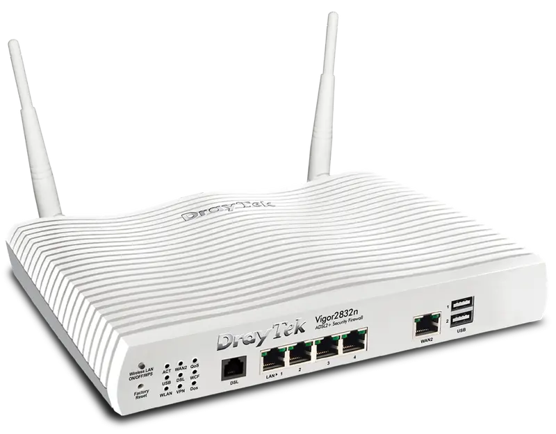 Draytek Vigor 2832N Adsl Wireless Router – Secure Home Office Gateway With Built-In Firewall 1