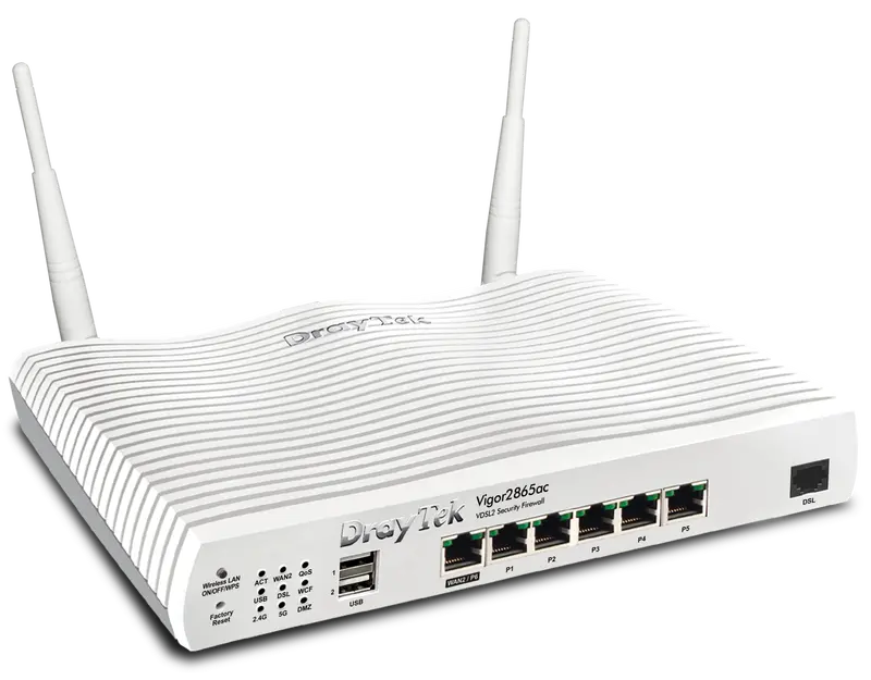 Draytek Vigor 2865 Vdsl Router – High-Speed Dsl Modem With Gigabit Lan And Vlan Support 1