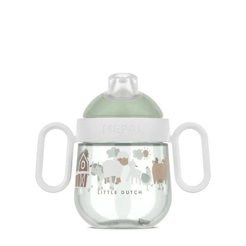 Drip-Free Training Cup "Mio – Little Farm" – 200Ml Anti-Leak Toddler Cup (13.1 × 7.2 × 1Cm) 2