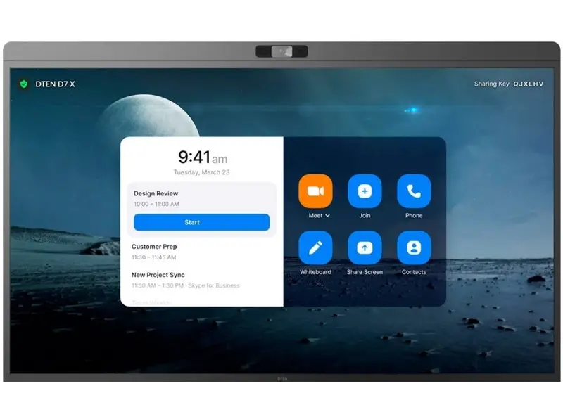 Dten D7X 75-Inch Android-Powered Meeting Display Certified For Microsoft Teams 1