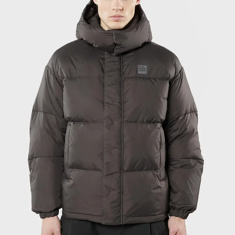 Dyngja Licorice Full-Length Down Jacket 1