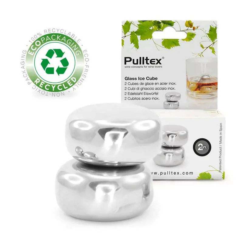 Eco Reusable Gel Ice Cubes – 2-Piece Blister Pack (Ø3.5X1.5 Cm) 1