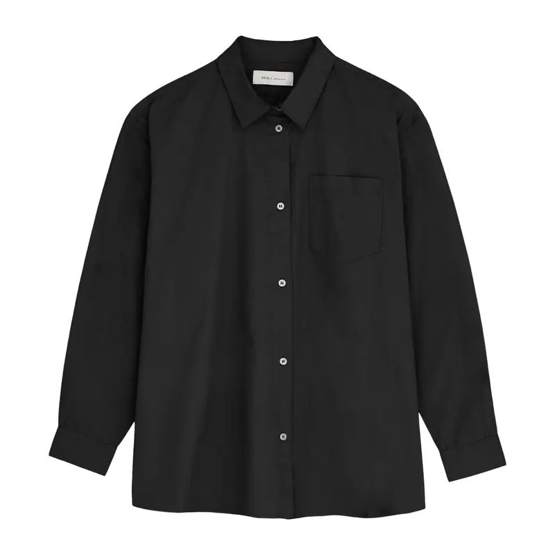 Edgar Black Button-Down Shirt 1