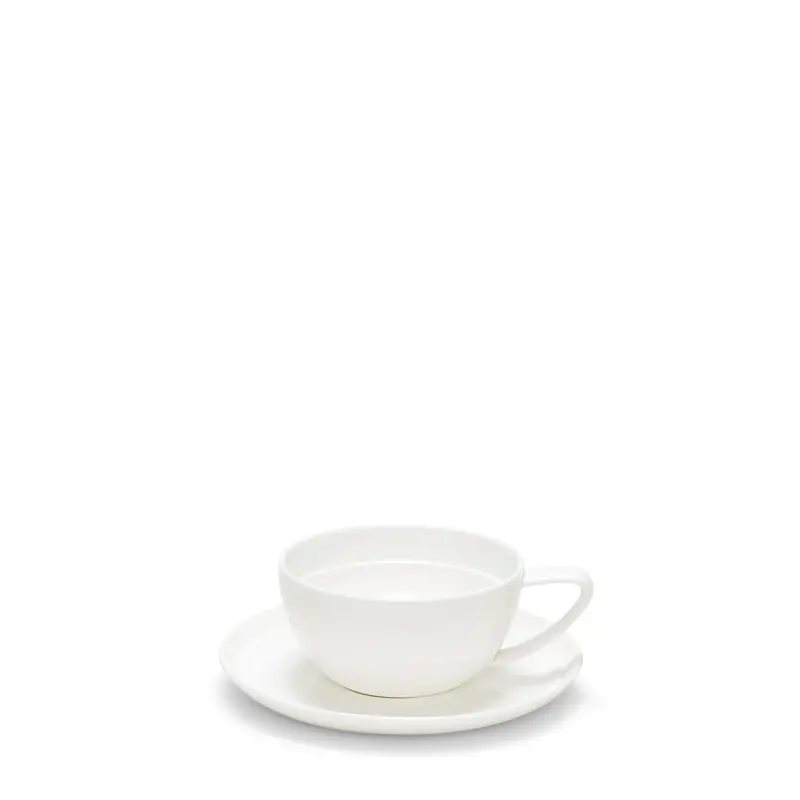 Edge Porcelain Tea Cup & Saucer Set – 280Ml 1