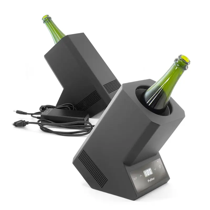 Electronic Bottle Chiller – Compact 25 × 25 × 13 Cm Thermoelectric Cooler 1