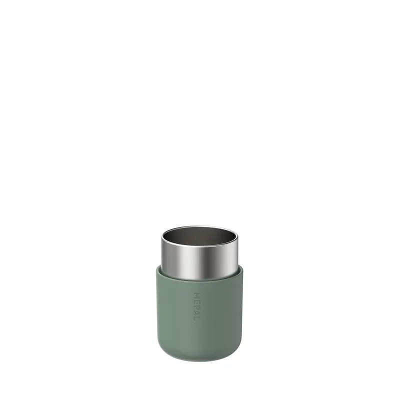 Ellipse-Shaped To-Go Coffee Mug (Second Unit) – 300 Ml, 8 Cm Diameter × 12 Cm Height 1