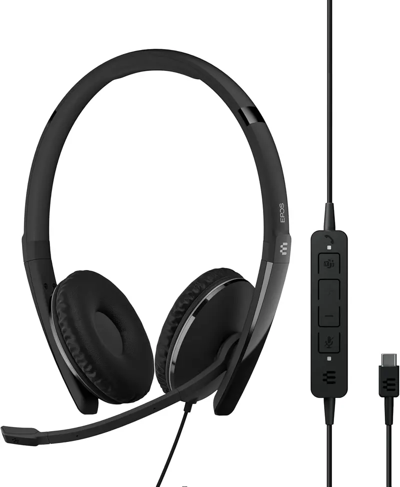 Epos Adapt 160T Anc Usb-C Wired On-Ear Headset – Model 1000221 1