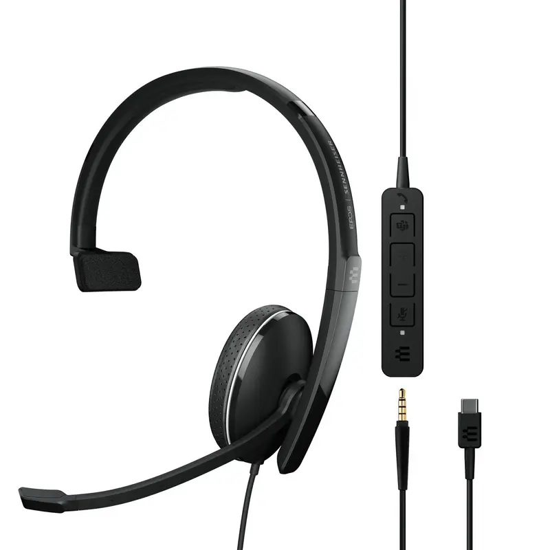 Epos Sennheiser Adapt 135T Usb-C Wired On-Ear Headset – Model 1000904 1