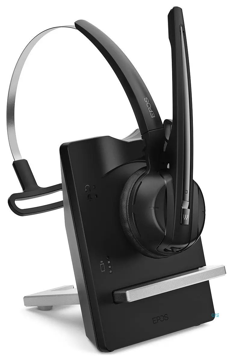 Epos Sennheiser Impact D10 Wireless Dect On-Ear Headset In Black 1