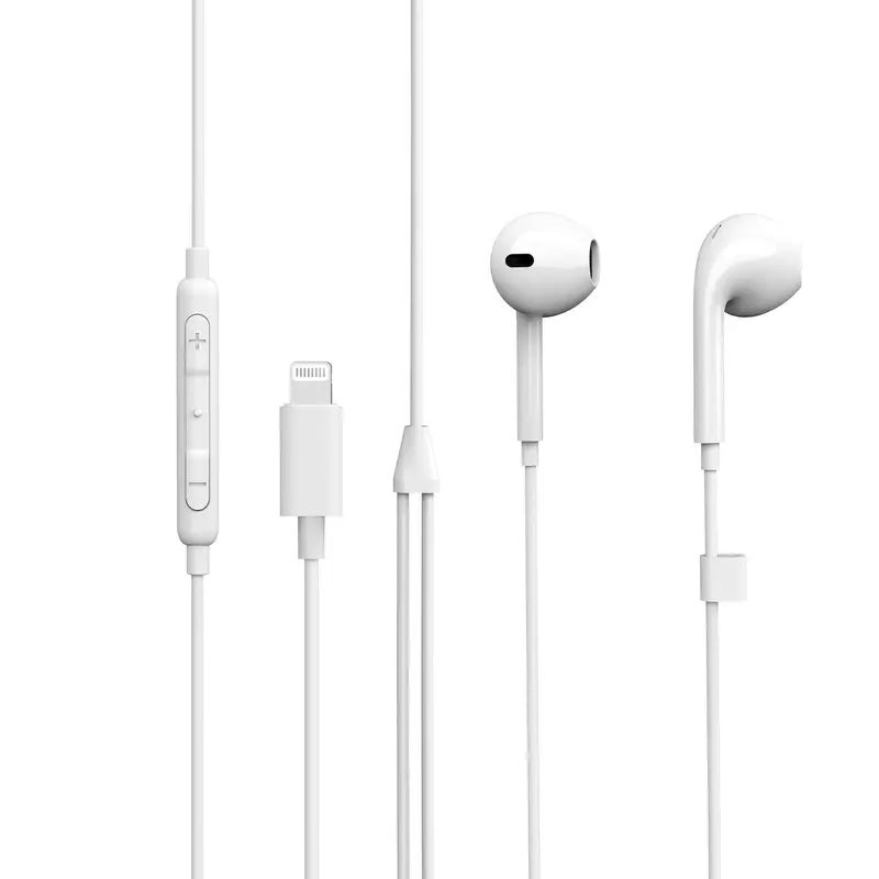 Estuff Es652010 In-Ear Headphones – Optimized For Apple Devices, Lightning Connector 1