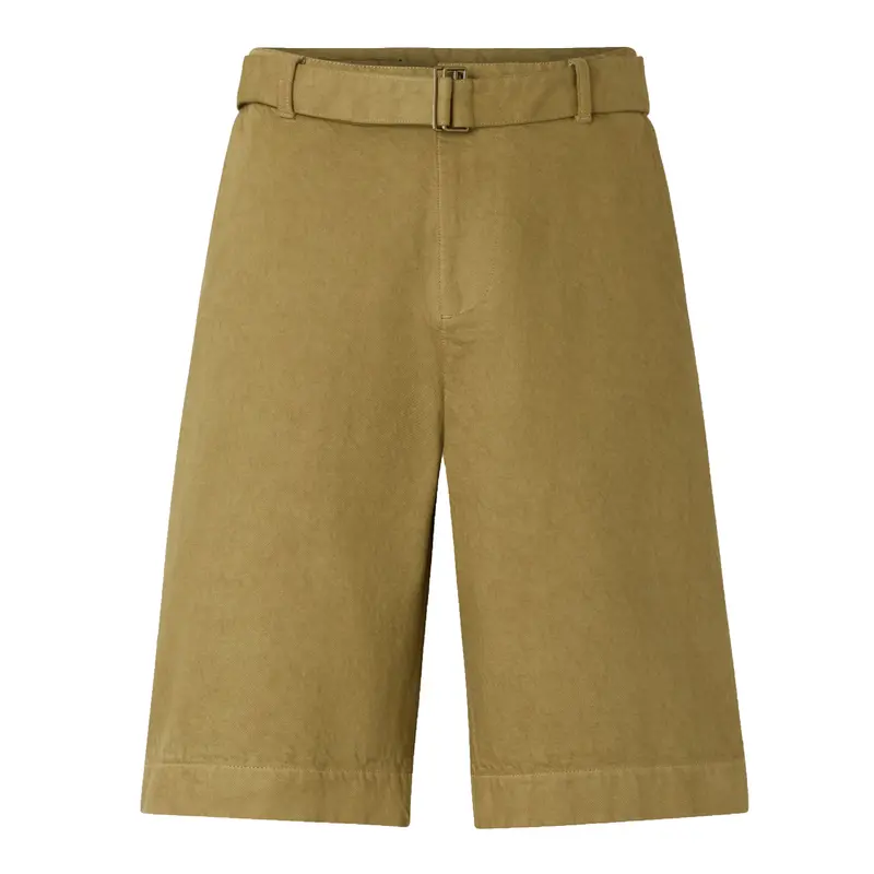 Ethan Linen-Blend Shorts In Natural Beige 1