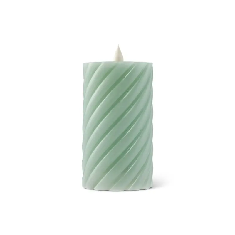 Flame Swirl Mini Led Candle – 13Cm Battery-Operated 1