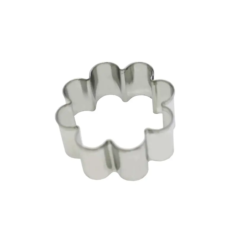 Floral Embossed Cookie Stamp Base – 6 Cm Ø × 3 Cm Height 1
