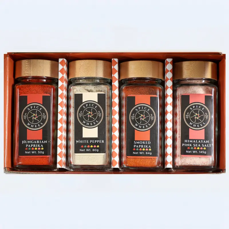 Foundations Of Flavor: Curated 4-Spice Gourmet Gift Set 1