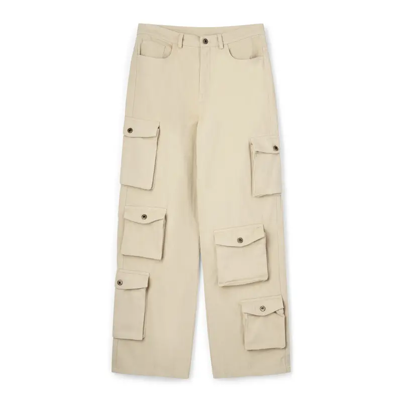 Gad Light Khaki Chino Pants 1