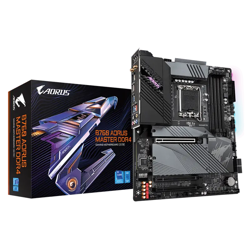 Gigabyte B760 Aorus Master Ddr4 Motherboard – High-Performance Lga 1700 Atx Platform 1