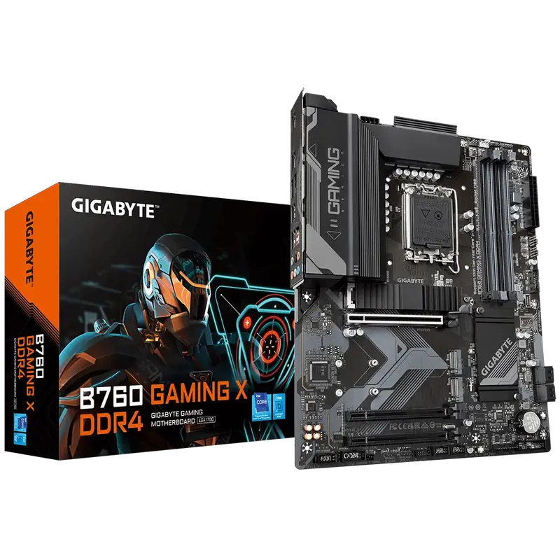 Gigabyte B760 Gaming X Ddr4 Motherboard – Lga 1700, Pcie 4.0, For 12Th & 13Th Gen Intel Cpus 1