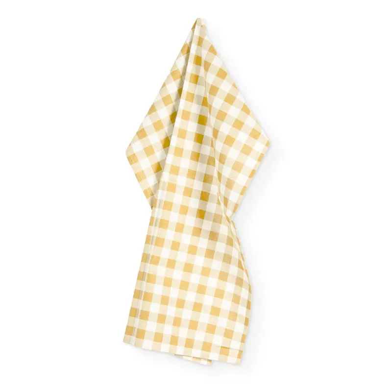 Gingham Dish Towel Set – 2-Pack, 50 Cm × 70 Cm Each 1