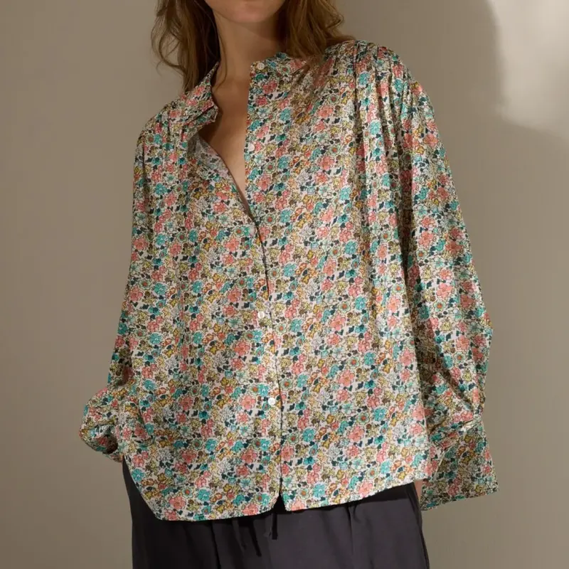 Glow Multi-Floral Print Casual Shirt 1