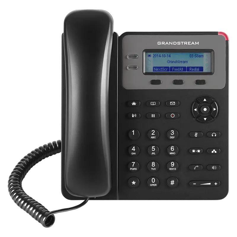 Grandstream Gxp1615 Entry-Level Sip Phone: 1-Line, Poe-Powered, Hd Audio, And Ehs-Compatible For Smbs 1