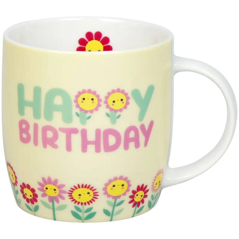 Happy Birthday By New Kid Club Mug, 350 Ml, 8.8 × 9.2 Cm 1