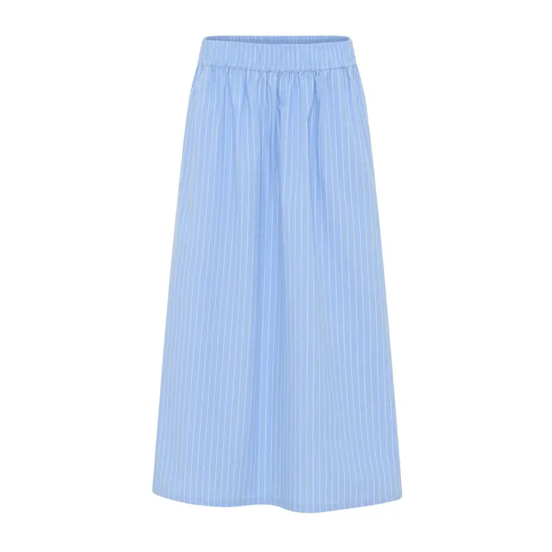 Helsinki Skirt In Hydrangea Stripe 1