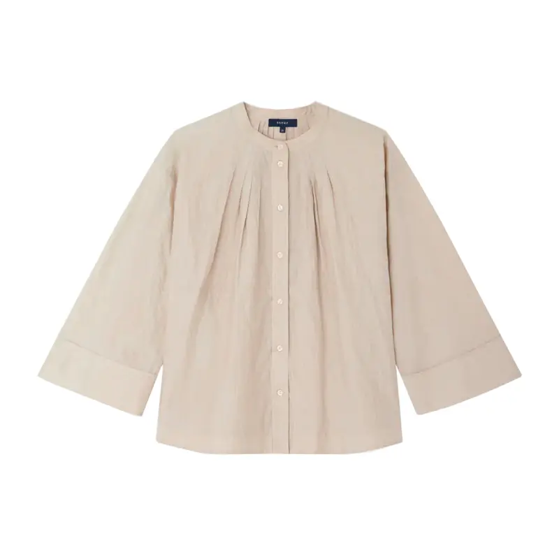 Hennie Elevated Basic Top In Mastic 1