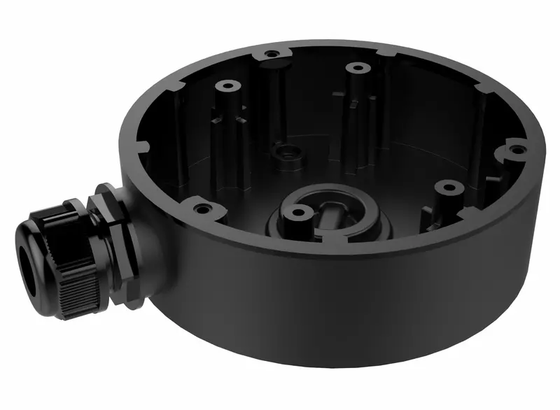 Hikvision Ds-1280Zj-Dm46 Black Aluminum Dome Camera Enclosure Box 1