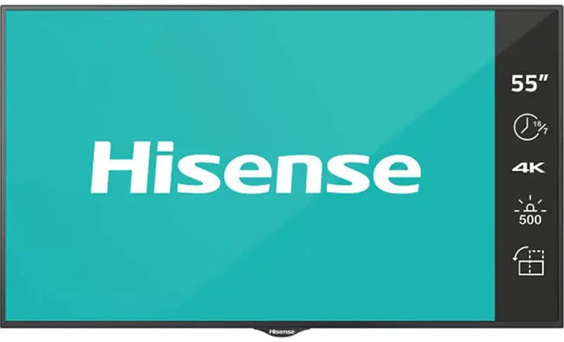 Hisense 55B4E31T 55-Inch 4K Ultra Hd Signage Display With Enhanced Brightness 1