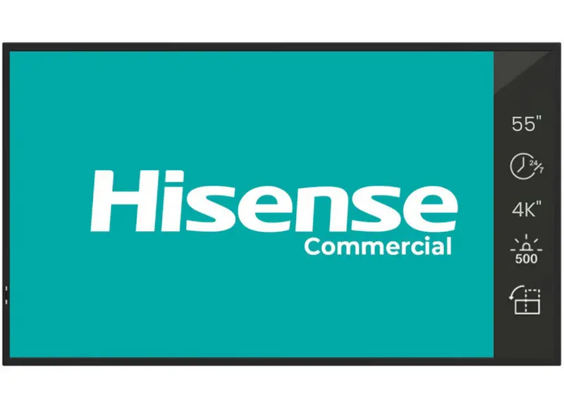 Hisense 55Dm66D 55" 4K Uhd 24/7 Digital Signage Display For Business Use 1