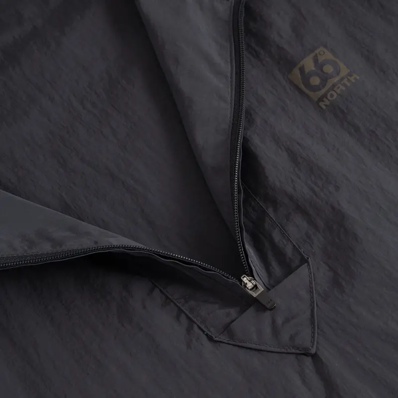 Hofdi Anorak Jacket In Stone Grey 1