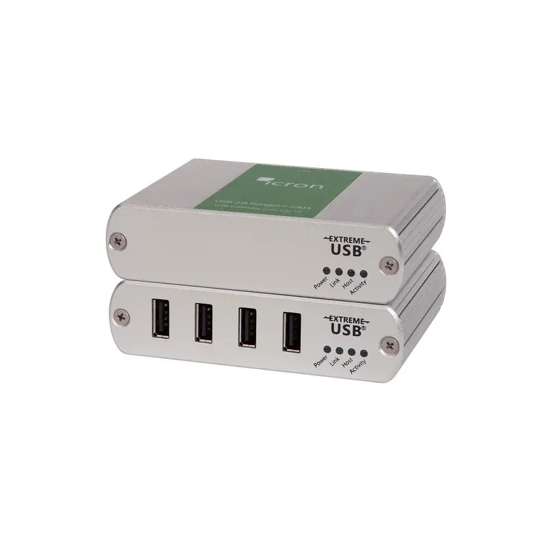 Icron 4-Port Usb 2.0 Extender Up To 100M Via Cat5E Cabling 1