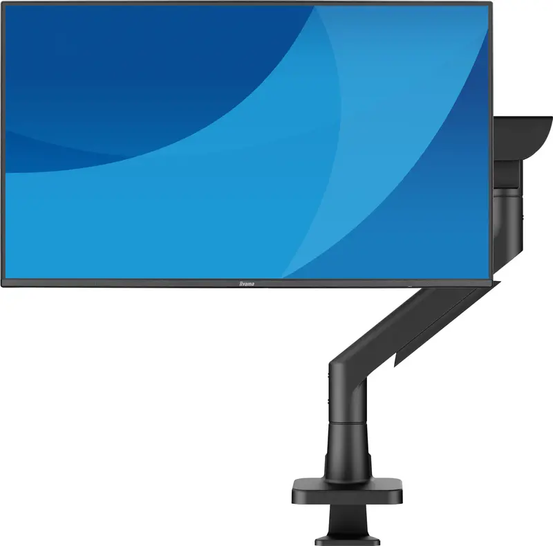 Iiyama Ds6001C-B1 Space-Saving Single-Arm Ergonomic Monitor Mount For Displays Up To 49 Inches 1