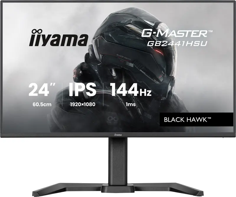 Iiyama G-Master Gb2441Hsu-B1 24" Full Hd Gaming Monitor — 144Hz, 1Ms 1