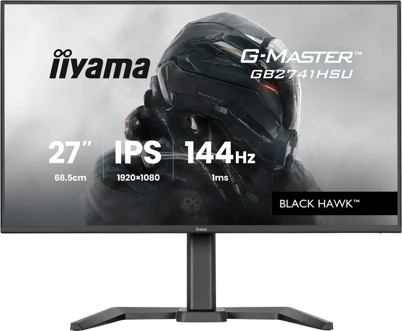 Iiyama G-Master Gb2741Hsu-B1 27" Full Hd Gaming Monitor — 144Hz, 1Ms 1