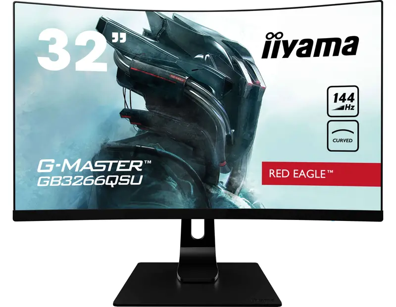 Iiyama G-Master Gb3266Qsu-B1 — 32-Inch Wqhd Curved 144Hz Gaming Monitor 1