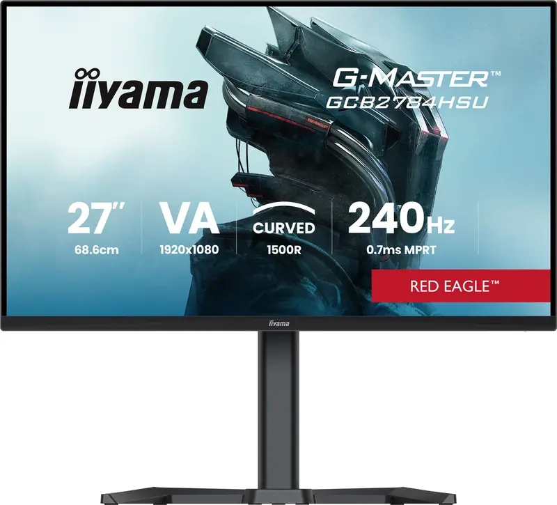 Iiyama G-Master Gcb2784Hsu-B1 27" Curved Full Hd Gaming Monitor — 240Hz, 0.7Ms 1
