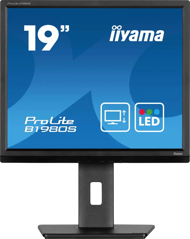 Iiyama Prolite B1980S-B1 — 19" Led Monitor With 75Hz Refresh Rate And 3Ms Response 1