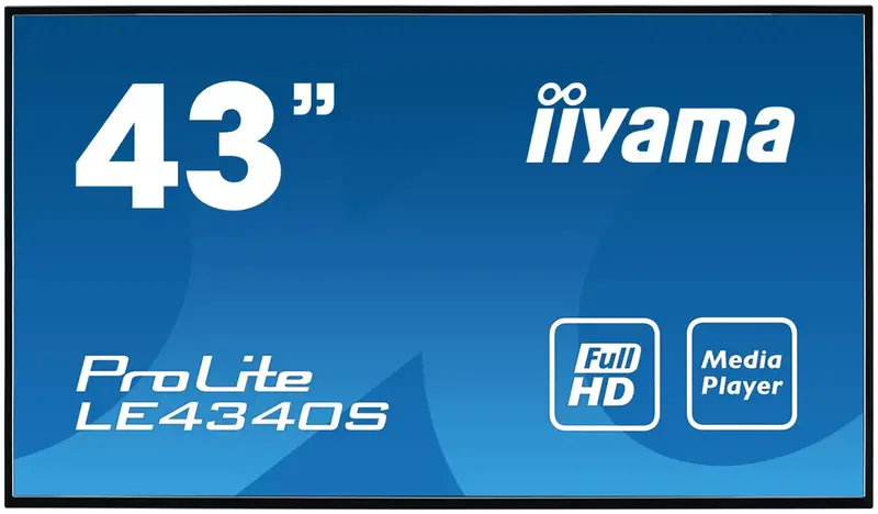 Iiyama Prolite Le4340S-B3 — 43-Inch Full Hd Large-Format Signage Monitor 1