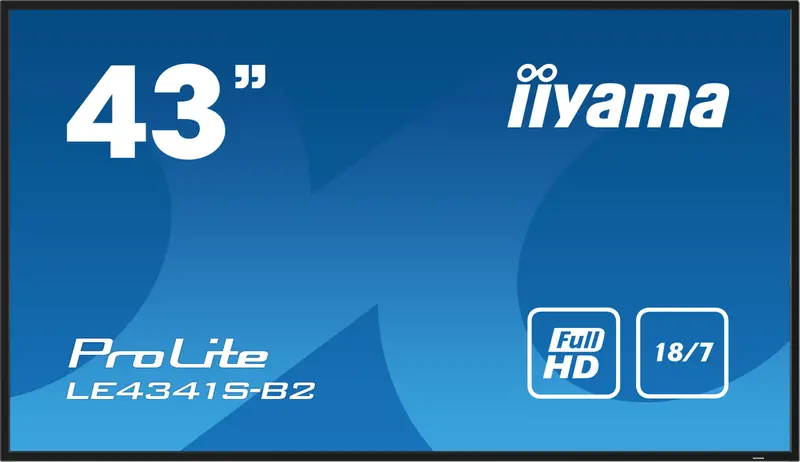 Iiyama Prolite Le4341S-B2 43-Inch Full Hd Large Format Display – Refurbished Open-Box 1