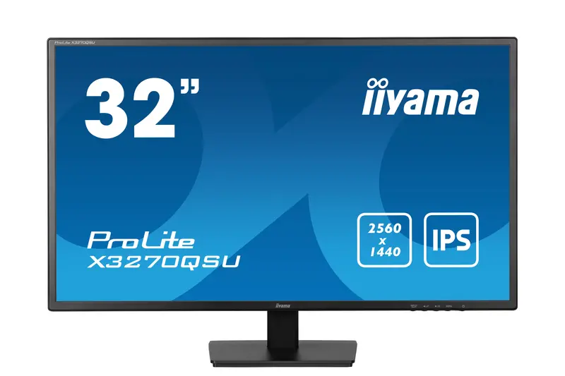 Iiyama Prolite X3270Qsu-B1 32" Wqhd Monitor – 100Hz, 3Ms Response 1