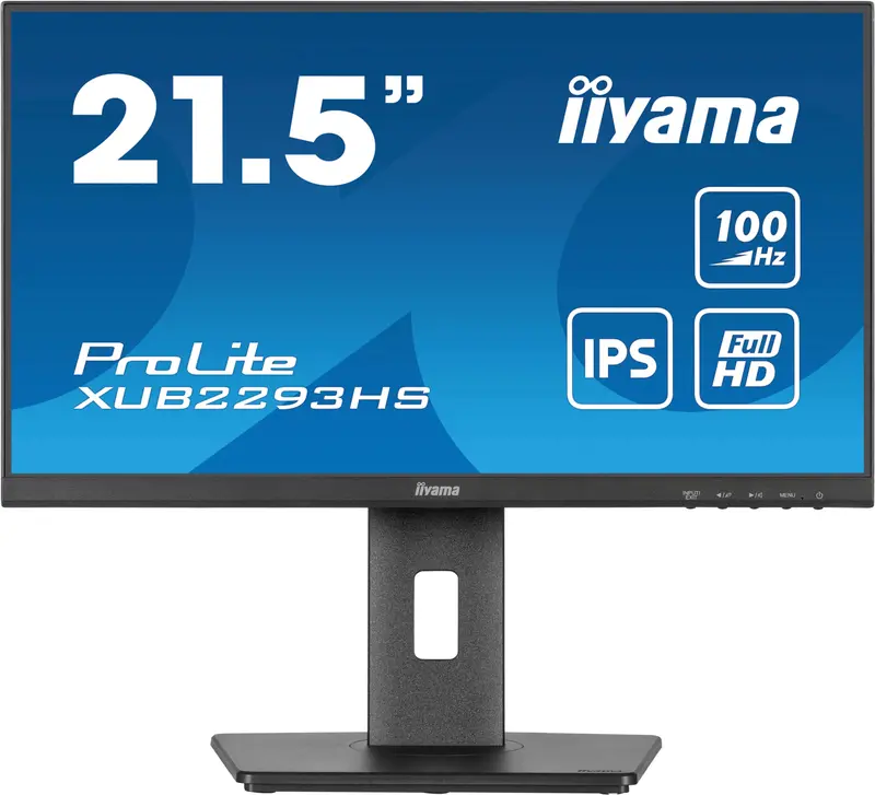 Iiyama Prolite Xub2293Hs-B6 21.5" Full Hd 100Hz Monitor With 1Ms Response 1