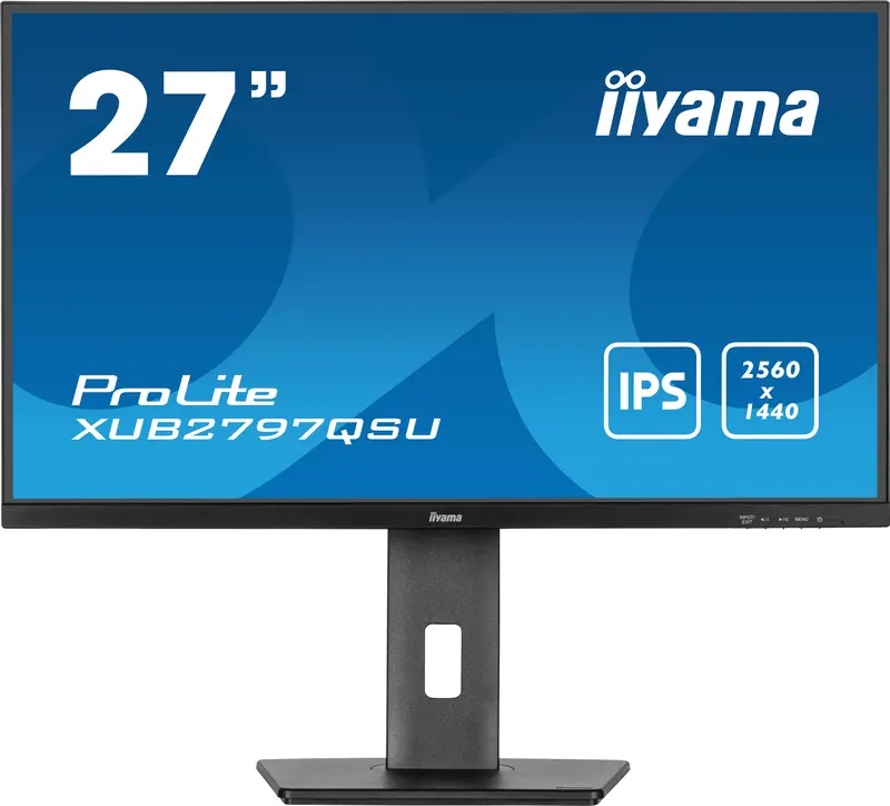 Iiyama Prolite Xub2797Qsu-B1 – 27" Wqhd Ips Desktop Display With 100Hz Support 1