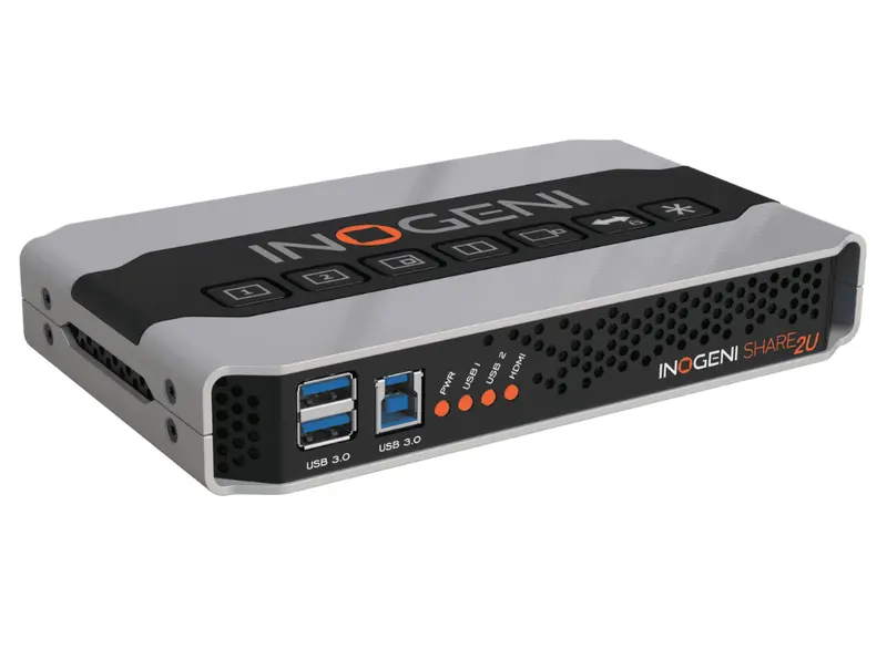 Inogeni Share2U Dual-Usb Video Compositor With Pip And Split-Screen For Hyflex Teaching And Virtual Conferencing 1
