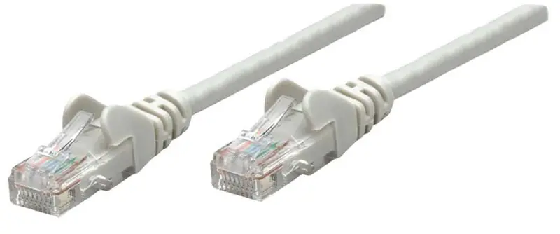 Intellinet 0.25M Grey Cat6 U/Utp Network Patch Cable (Cca, Pvc Jacket) – Model 739900 1